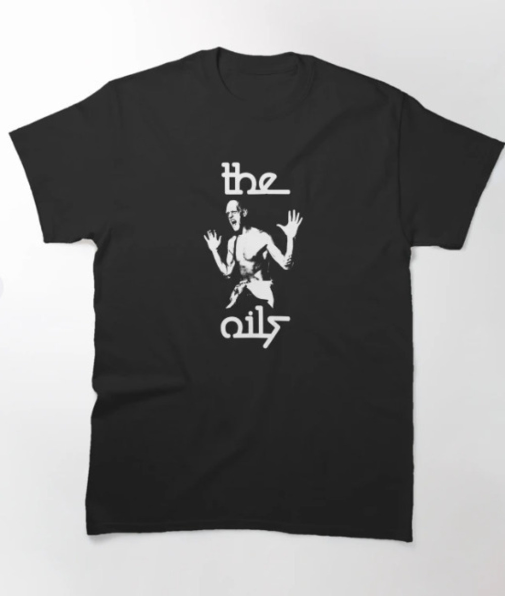 The Oils White Stencil 2 Classic T Shirt Black